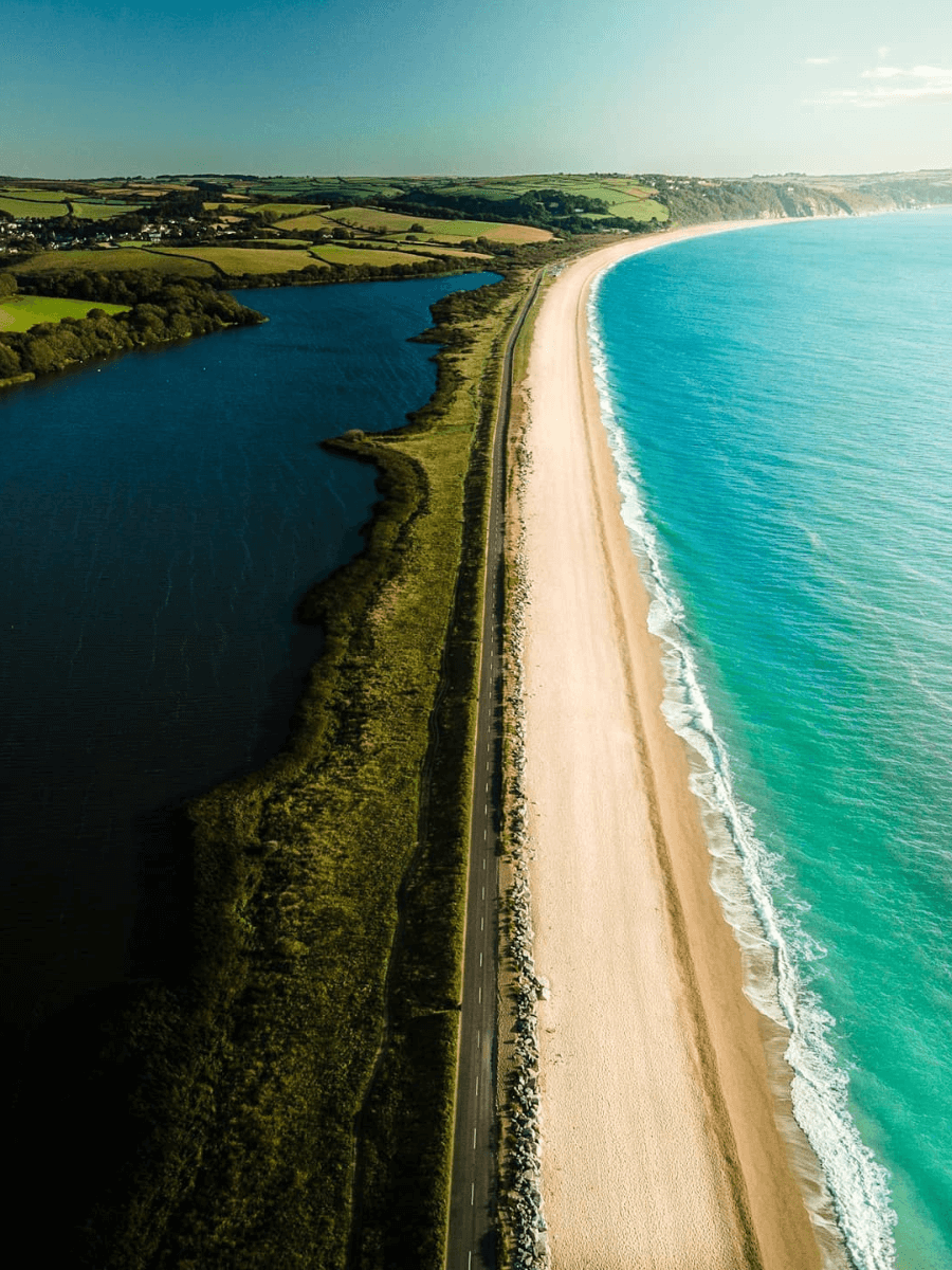 Best beaches near Dartmouth, Devon: Slapton Sands by @lostinthesouthwest
